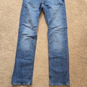 True Craft Men's Straight Blue Jeans